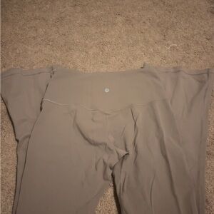 Lululemon Taupe Align High-Rise Mini-Flare Yoga Pants